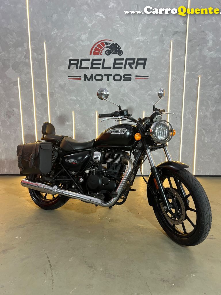 ROYAL ENFIELD   ROYAL ENFIELD METEOR   PRETO 2022 350 GASOLINA - Loja