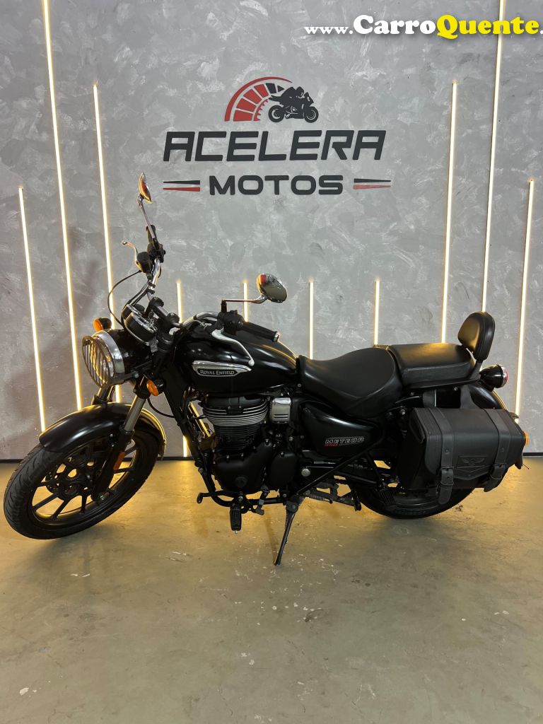 ROYAL ENFIELD   ROYAL ENFIELD METEOR   PRETO 2022 350 GASOLINA - Loja