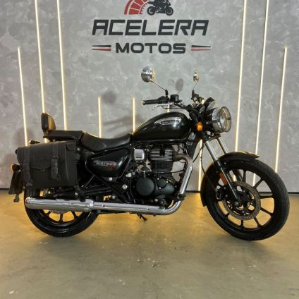 ROYAL ENFIELD   ROYAL ENFIELD METEOR   PRETO 2022 350 GASOLINA