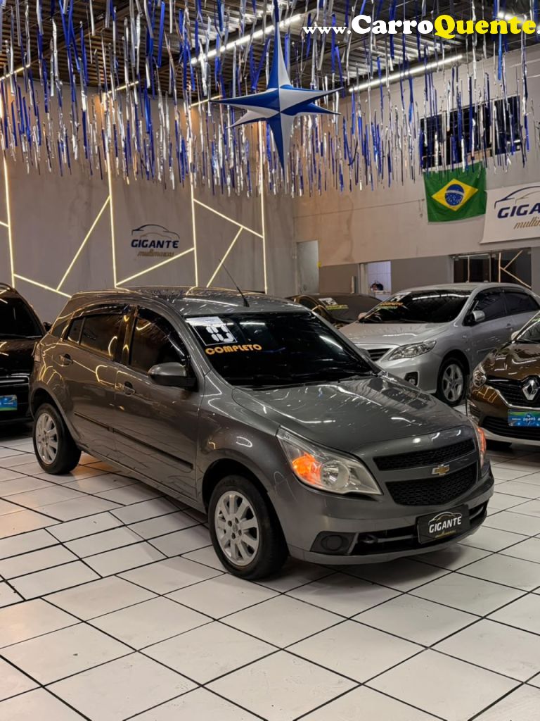 CHEVROLET   AGILE LT 1.4 MPFI 8V FLEXPOWER 5P   CINZA 2010 1.4 FLEX - Loja