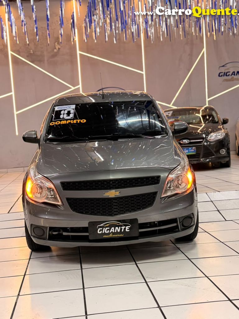CHEVROLET   AGILE LT 1.4 MPFI 8V FLEXPOWER 5P   CINZA 2010 1.4 FLEX - Loja