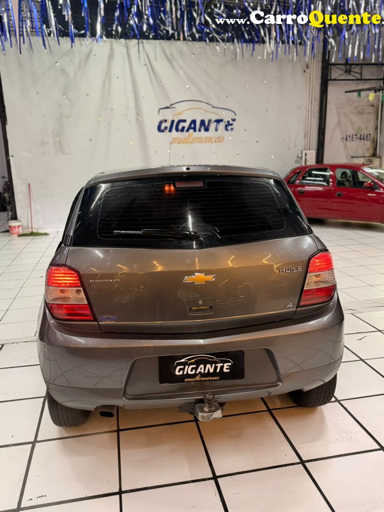CHEVROLET   AGILE LT 1.4 MPFI 8V FLEXPOWER 5P   CINZA 2010 1.4 FLEX - Loja