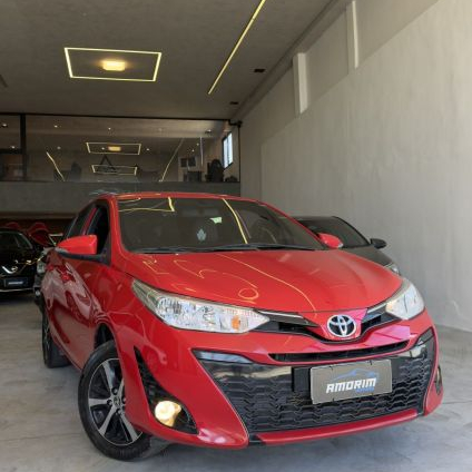 TOYOTA   YARIS XS CONNECT 1.5 FLEX 16V 5P AUT.   VERMELHO 2021 1.5 FLEX
