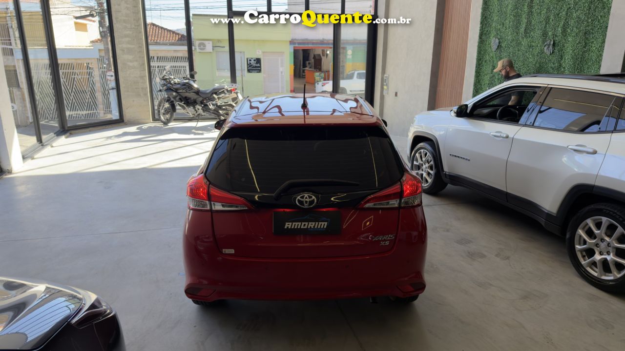 TOYOTA   YARIS XS CONNECT 1.5 FLEX 16V 5P AUT.   VERMELHO 2021 1.5 FLEX - Loja
