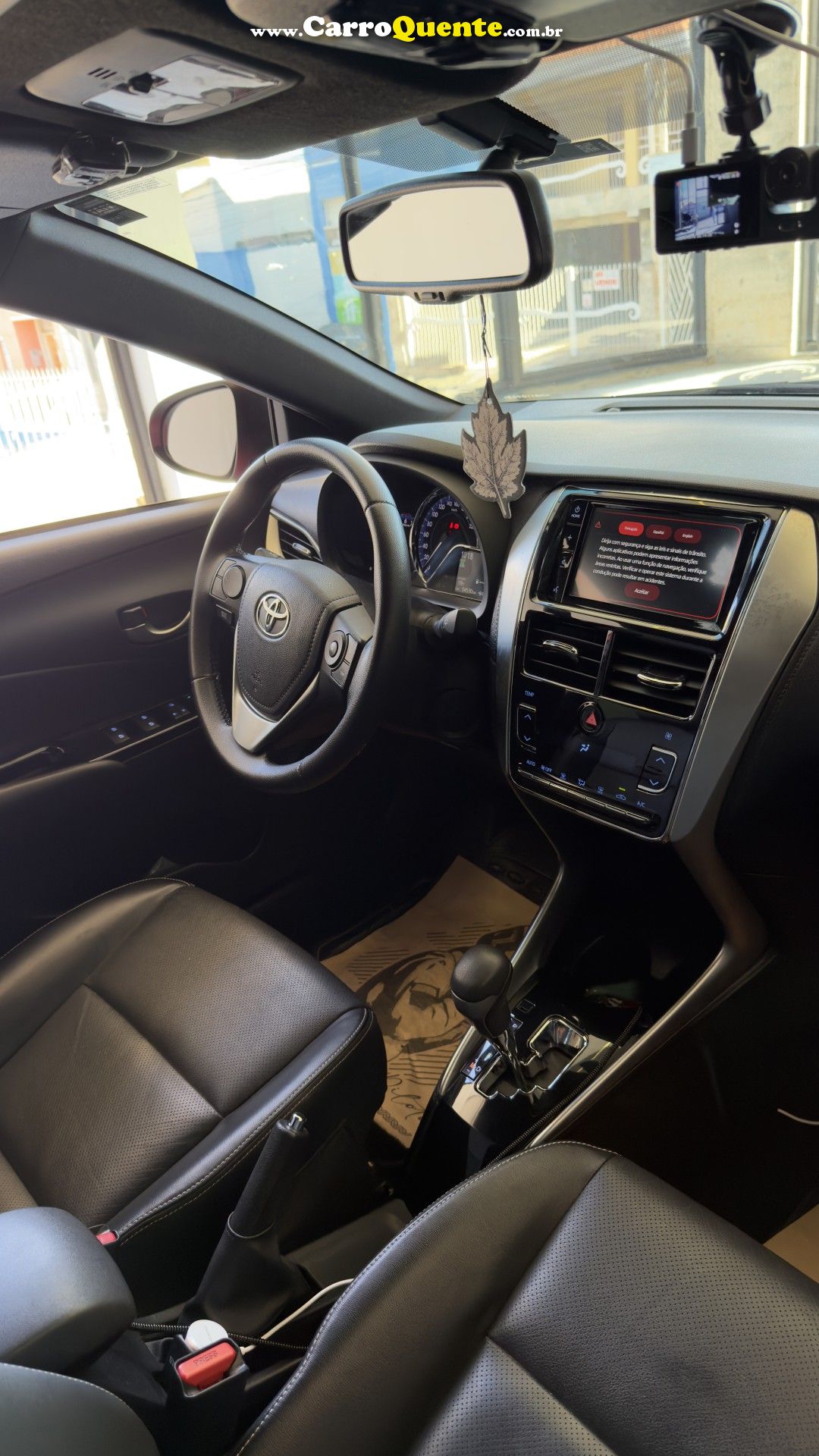 TOYOTA   YARIS XS CONNECT 1.5 FLEX 16V 5P AUT.   VERMELHO 2021 1.5 FLEX - Loja