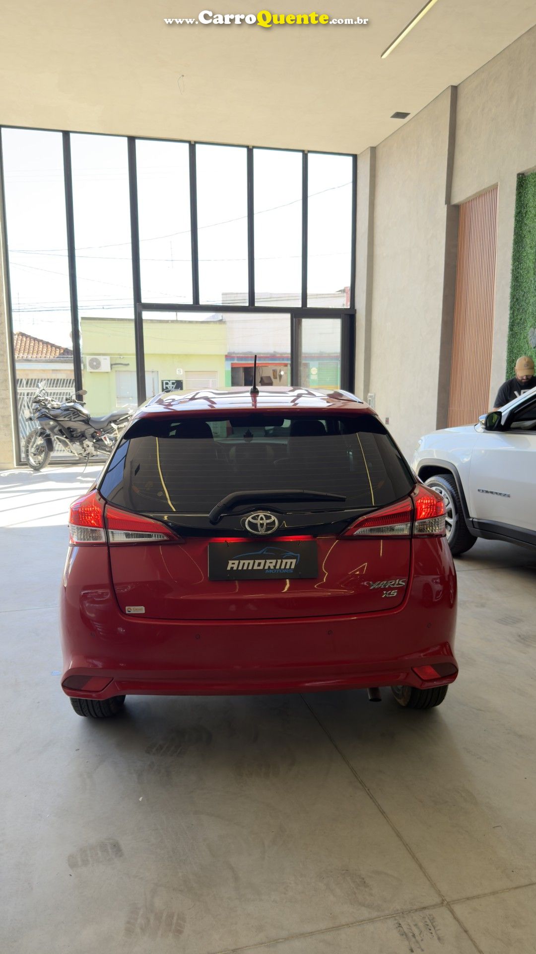 TOYOTA   YARIS XS CONNECT 1.5 FLEX 16V 5P AUT.   VERMELHO 2021 1.5 FLEX - Loja
