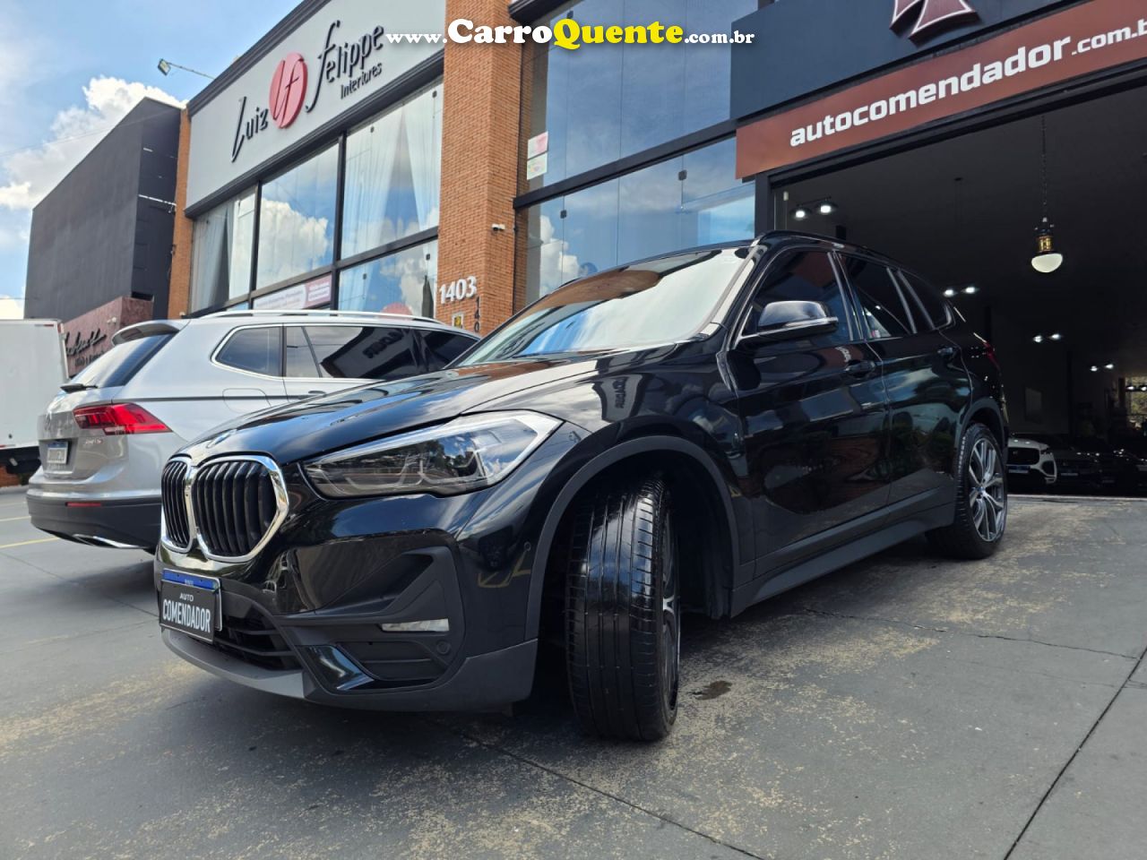 BMW   X1 SDRIVE 20I 2.02.0 TB ACTI.FLEX AUT.   PRETO 2022 2.0 FLEX - Loja