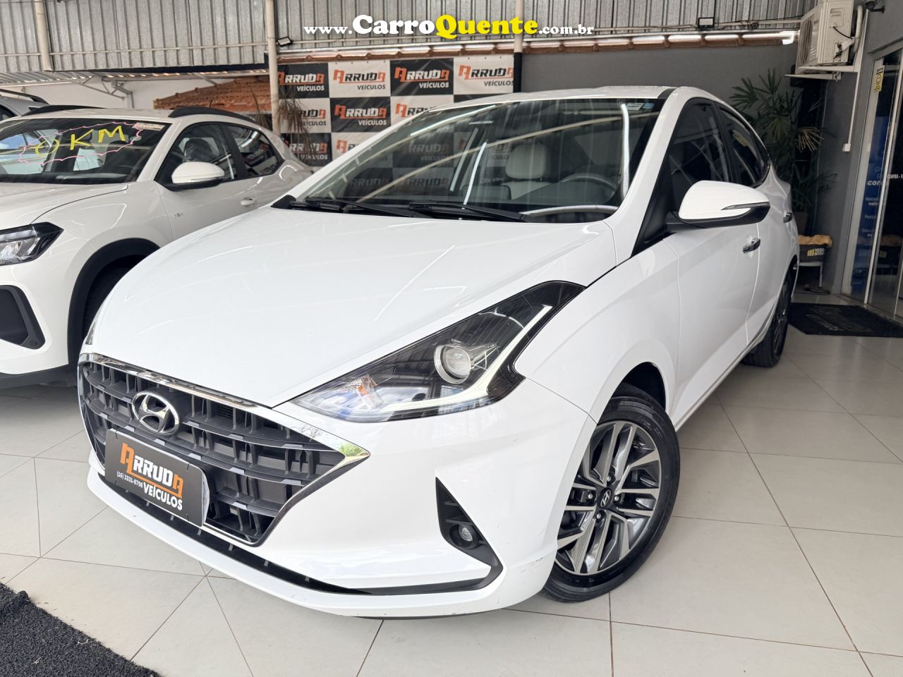 HYUNDAI   HB20S DIAMOND 1.0 TB FLEX 12V AUT.   BRANCO 2020 1.0 FLEX - Loja