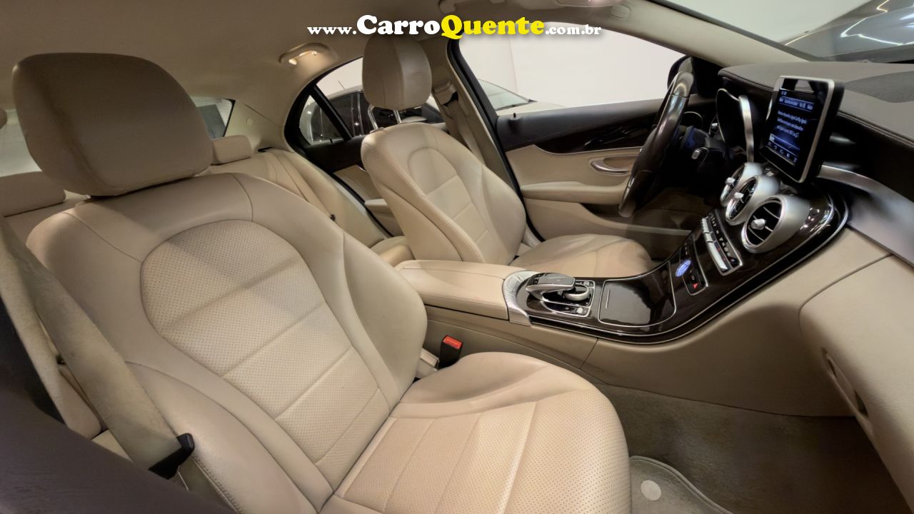 MERCEDES-BENZ   C-180 CGI EXC. 1.61.6 FLEX TB 16V  AUT.   PRETO 2018 2.0 FLEX - Loja