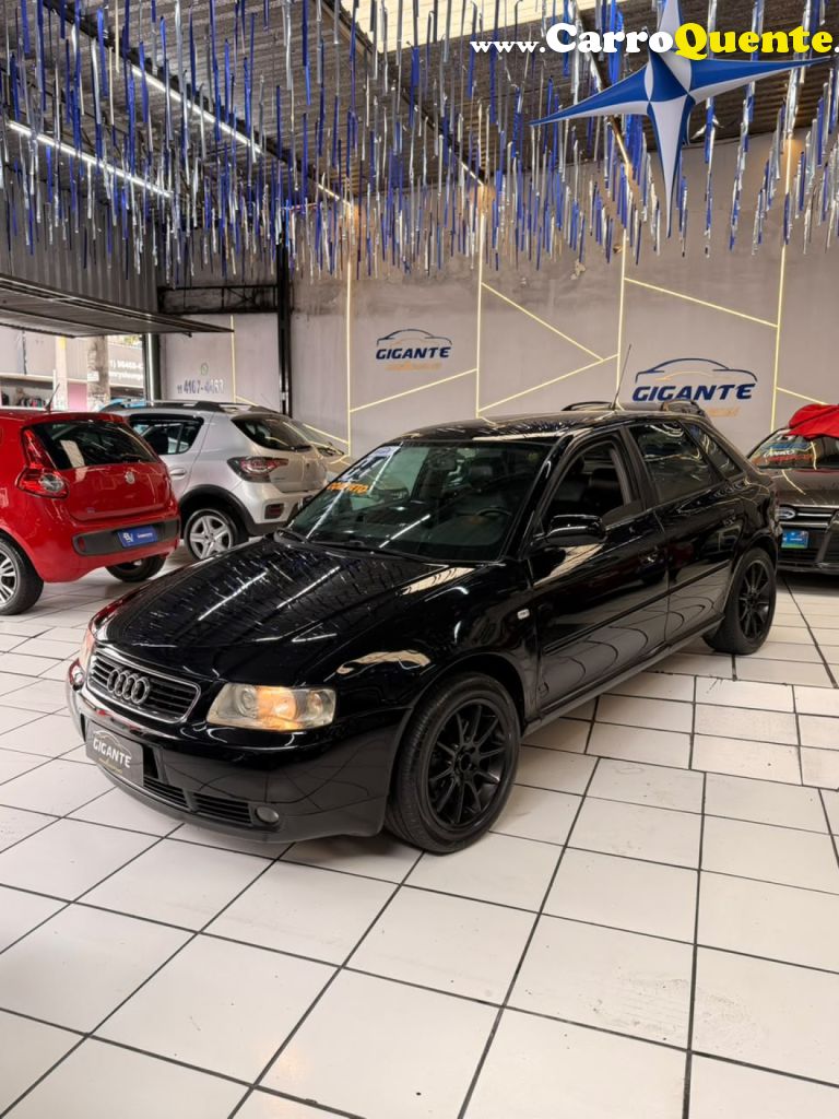 AUDI   A3 1.8 TURBO 5P MEC.   PRETO 2001 1.8 GASOLINA - Loja