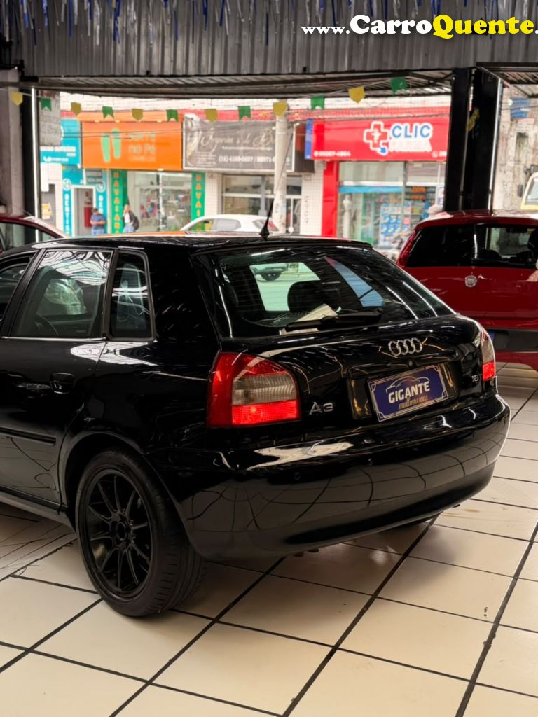 AUDI   A3 1.8 TURBO 5P MEC.   PRETO 2001 1.8 GASOLINA - Loja