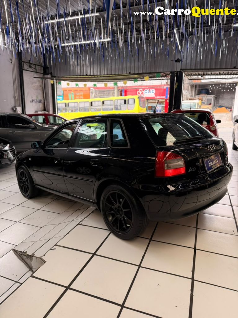 AUDI   A3 1.8 TURBO 5P MEC.   PRETO 2001 1.8 GASOLINA - Loja