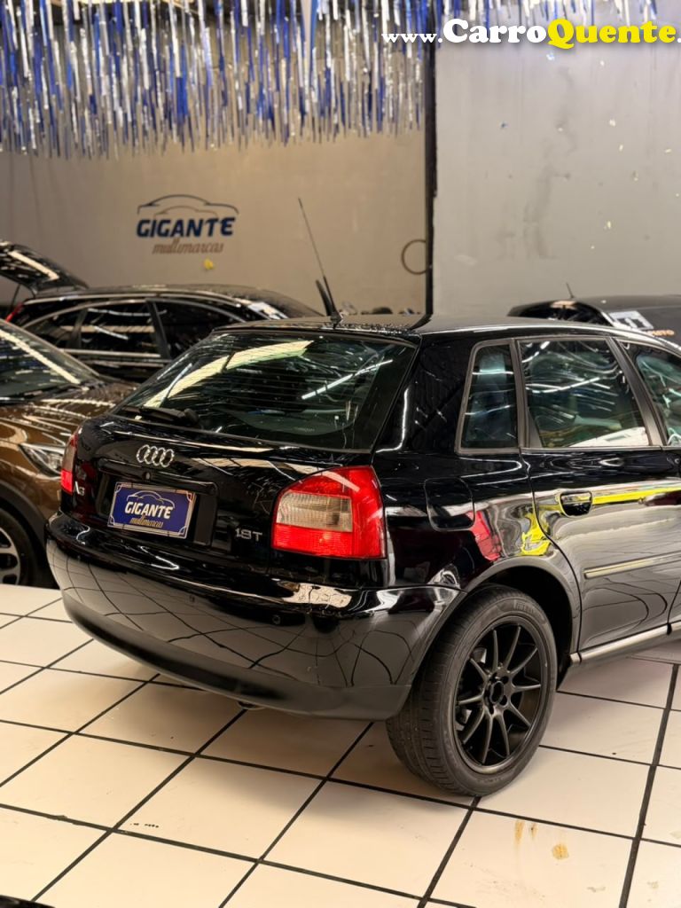 AUDI   A3 1.8 TURBO 5P MEC.   PRETO 2001 1.8 GASOLINA - Loja