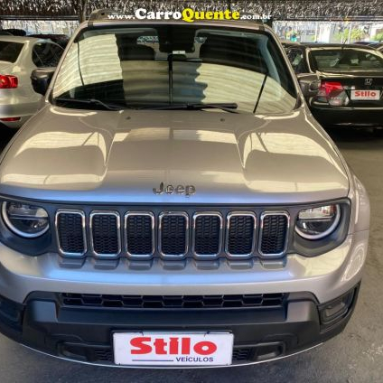 JEEP   RENEGADE LONG. T270 1.3 TB 4X2 FLEX AUT.   PRATA 2024 1.3 FLEX