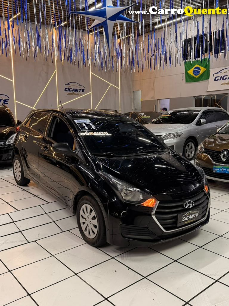 HYUNDAI   HB20 COMF.C.PLUSC.STYLE 1.0 FLEX 12V   PRETO 2017 1.0 FLEX - Loja