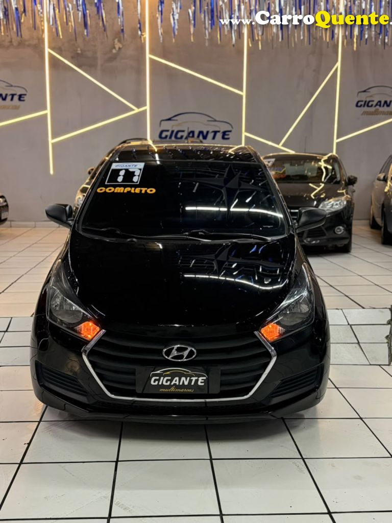 HYUNDAI   HB20 COMF.C.PLUSC.STYLE 1.0 FLEX 12V   PRETO 2017 1.0 FLEX - Loja