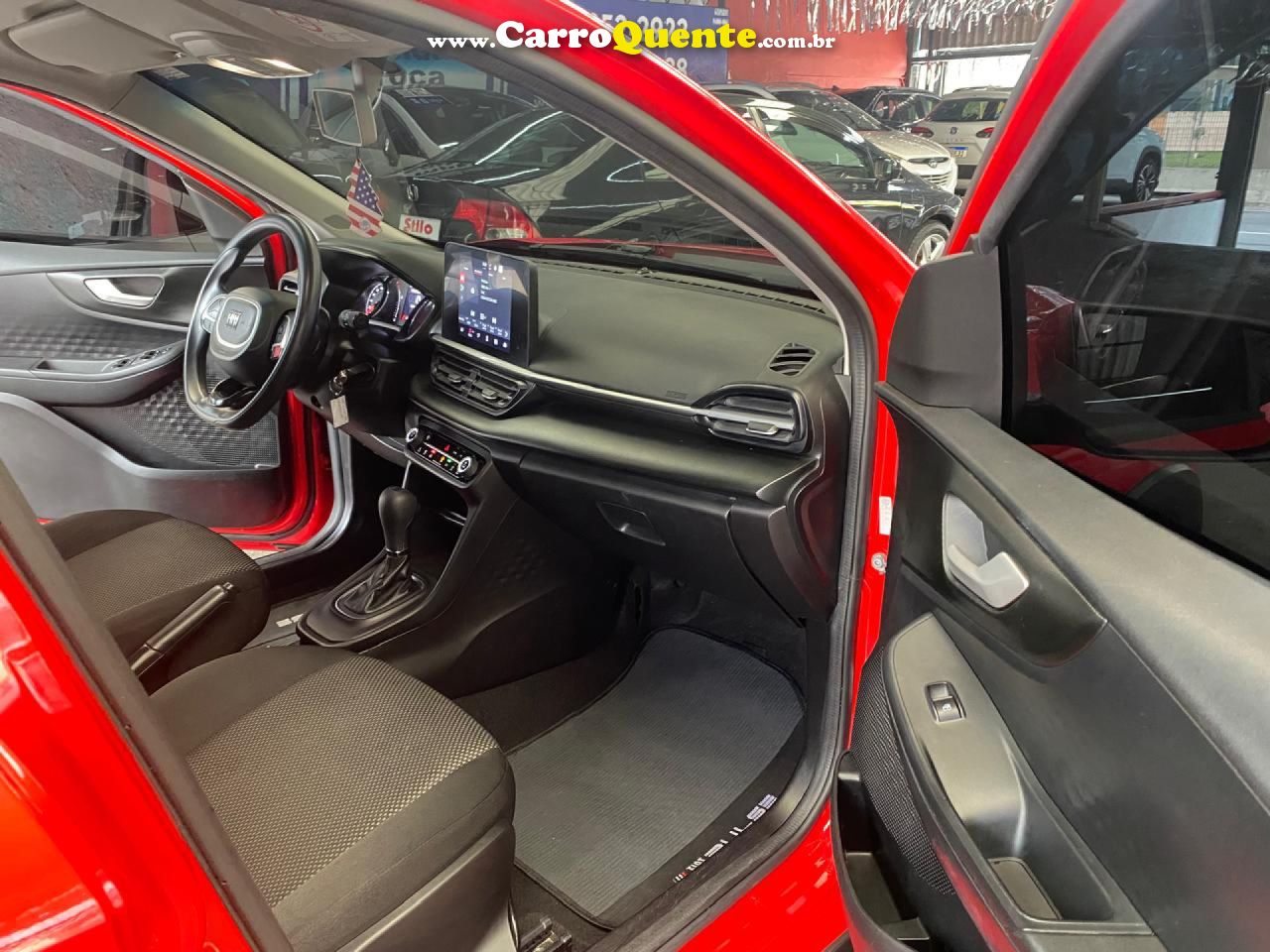 FIAT   PULSE DRIVE 1.0 TURBO 200 FLEX AUT.   VERMELHO 2023 1.0 FLEX - Loja