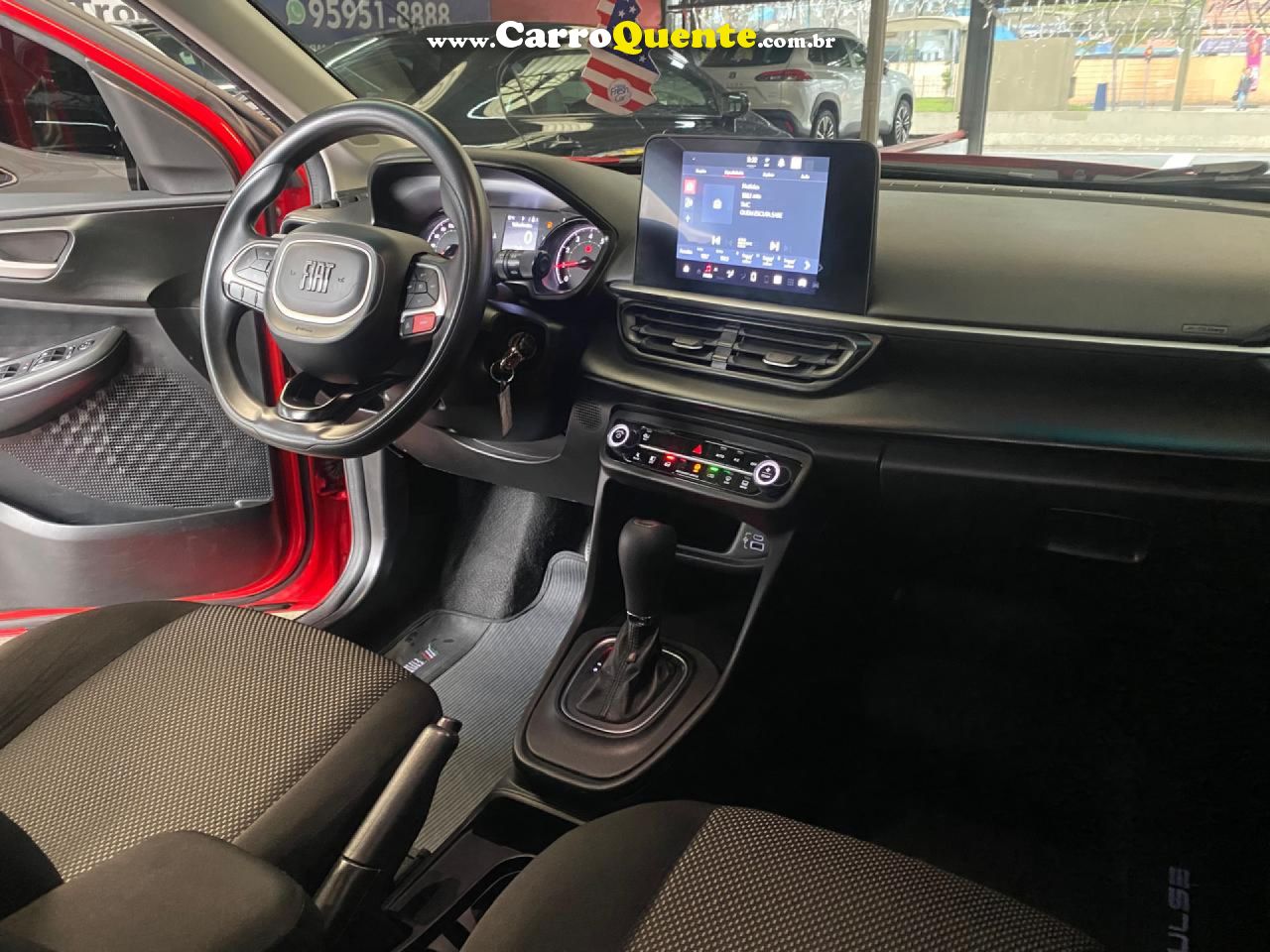 FIAT   PULSE DRIVE 1.0 TURBO 200 FLEX AUT.   VERMELHO 2023 1.0 FLEX - Loja