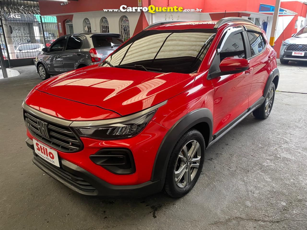 FIAT   PULSE DRIVE 1.0 TURBO 200 FLEX AUT.   VERMELHO 2023 1.0 FLEX - Loja