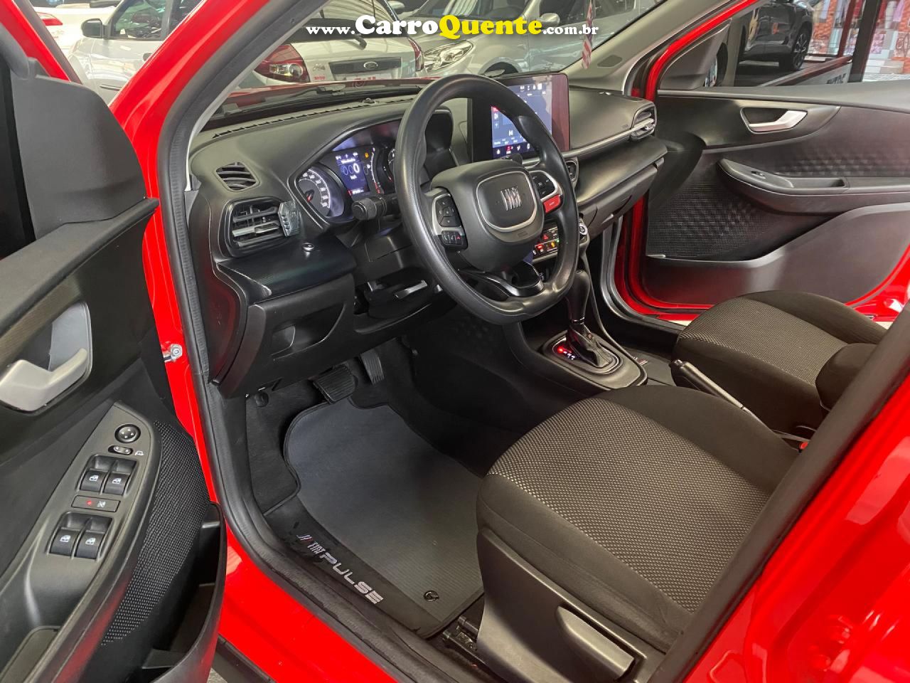 FIAT   PULSE DRIVE 1.0 TURBO 200 FLEX AUT.   VERMELHO 2023 1.0 FLEX - Loja