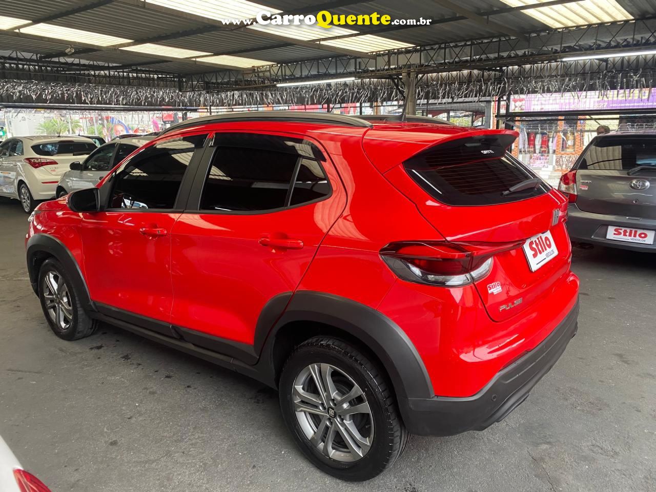 FIAT   PULSE DRIVE 1.0 TURBO 200 FLEX AUT.   VERMELHO 2023 1.0 FLEX - Loja