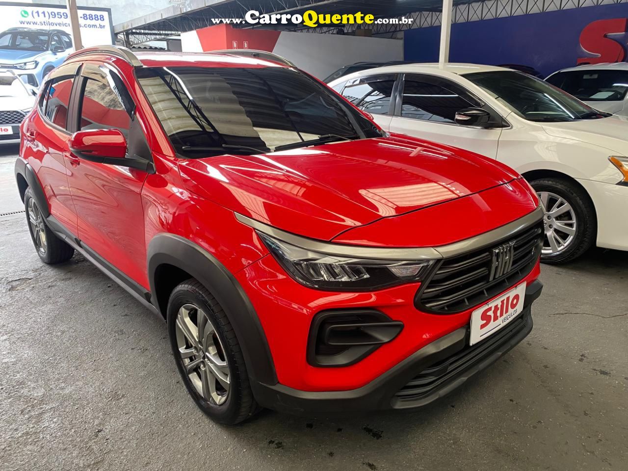 FIAT   PULSE DRIVE 1.0 TURBO 200 FLEX AUT.   VERMELHO 2023 1.0 FLEX - Loja