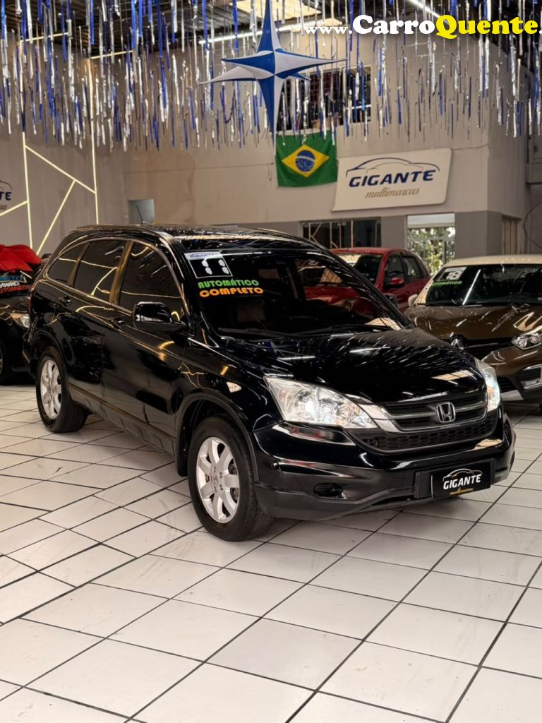 HONDA   CR-V LX 2.0 16V 2WD2.0 FLEXONE AUT.   PRETO 2011 2.0 GASOLINA - Loja