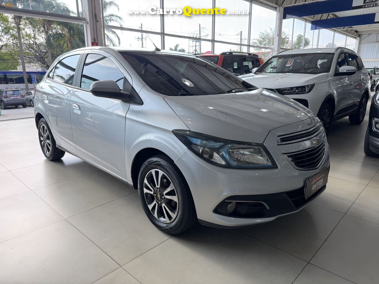 CHEVROLET   ONIX HATCH LTZ 1.4 8V FLEXPOWER 5P MEC.   PRATA 2016 1.4 FLEX - Loja
