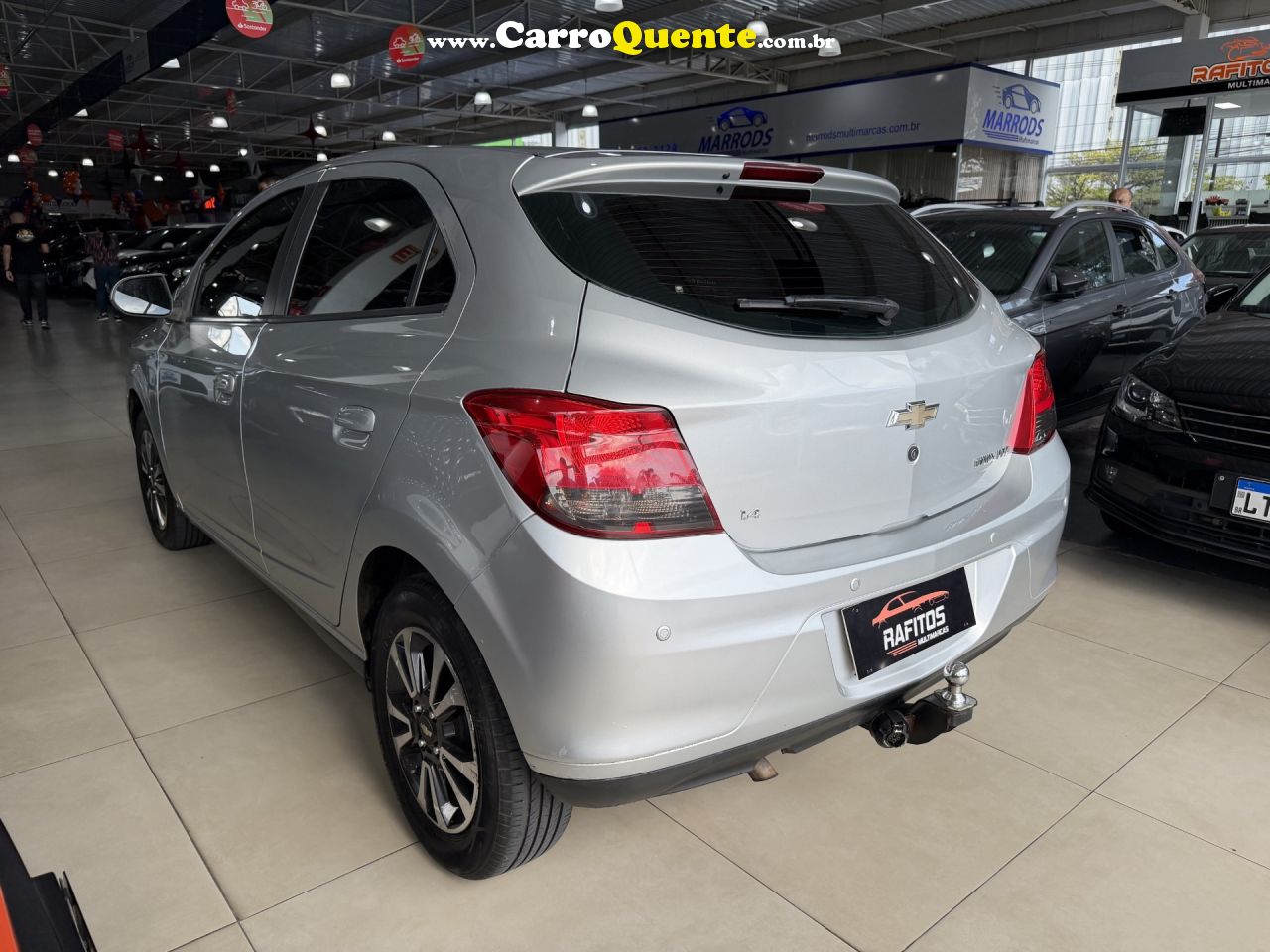 CHEVROLET   ONIX HATCH LTZ 1.4 8V FLEXPOWER 5P MEC.   PRATA 2016 1.4 FLEX - Loja