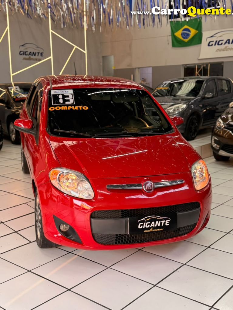 FIAT   PALIO ATTRA.ITÁLIA 1.4 EVO F.FLEX 8V 5P   VERMELHO 2013 1.4 GASOLINA - Loja