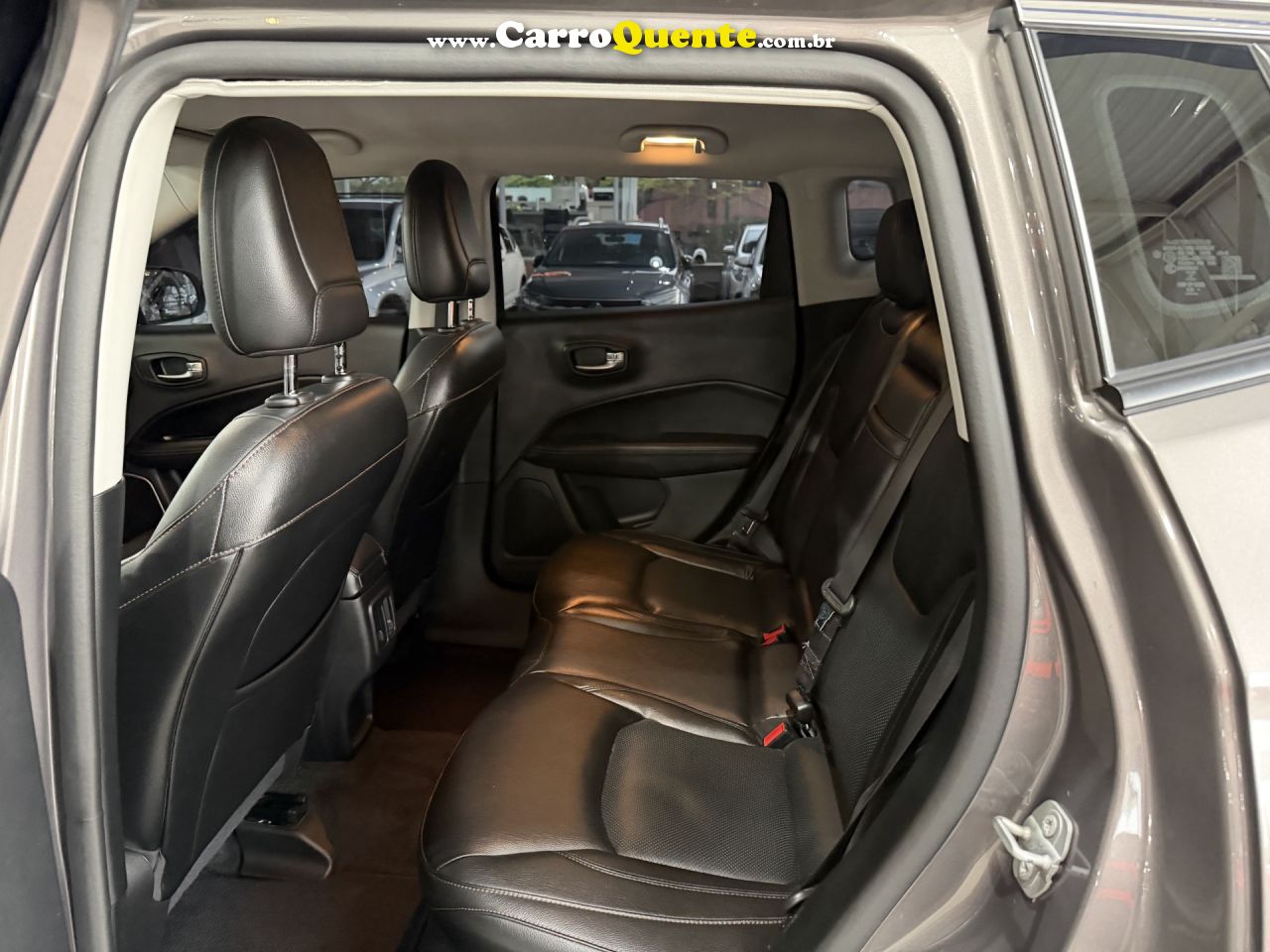 JEEP   COMPASS LONGITUDE 2.0 4X2 FLEX 16V AUT.   CINZA 2021 2.0 FLEX - Loja