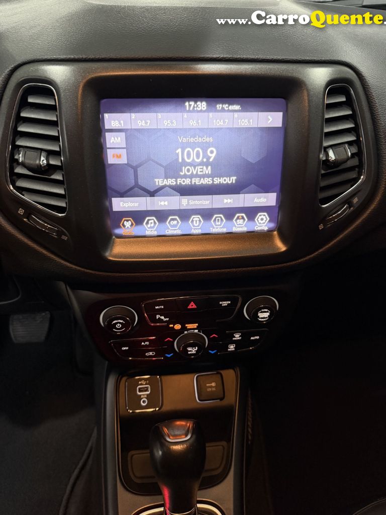 JEEP   COMPASS LONGITUDE 2.0 4X2 FLEX 16V AUT.   CINZA 2021 2.0 FLEX - Loja