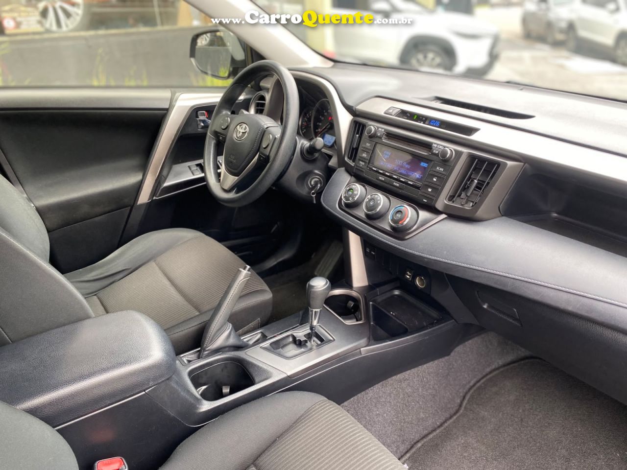 TOYOTA   RAV4 2.0 4X2 16V AUT.   CINZA 2018 2.0 GASOLINA - Loja