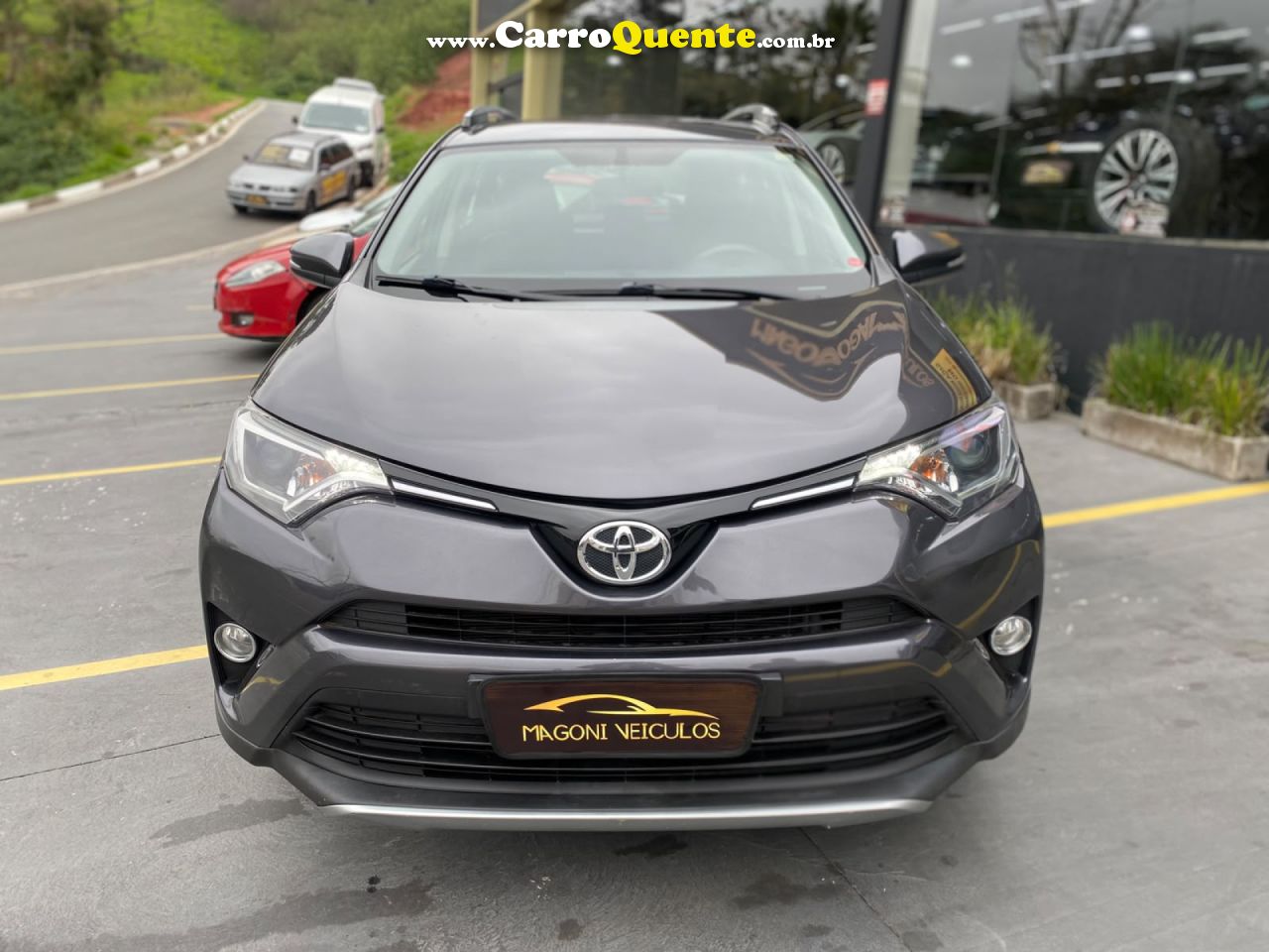 TOYOTA   RAV4 2.0 4X2 16V AUT.   CINZA 2018 2.0 GASOLINA - Loja