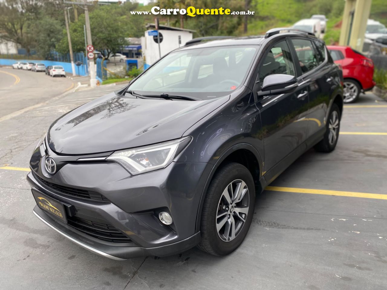 TOYOTA   RAV4 2.0 4X2 16V AUT.   CINZA 2018 2.0 GASOLINA - Loja