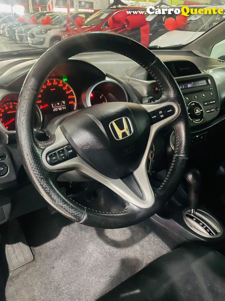 HONDA   FIT EXSEX 1.5 FLEXFLEXONE 16V 5P AUT.   PRATA 2009 1.5 GASOLINA - Loja