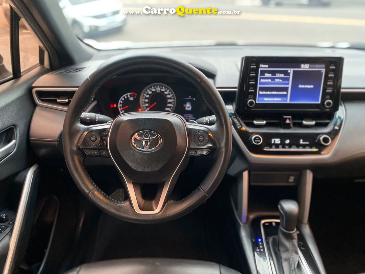 TOYOTA   COROLLA CROSS XRE 2.0 16V FLEX AUT.   BRANCO 2022 2.0 FLEX - Loja
