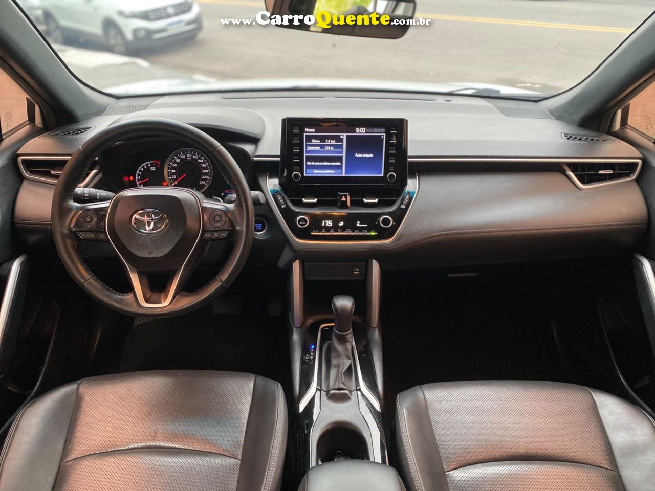 TOYOTA   COROLLA CROSS XRE 2.0 16V FLEX AUT.   BRANCO 2022 2.0 FLEX - Loja