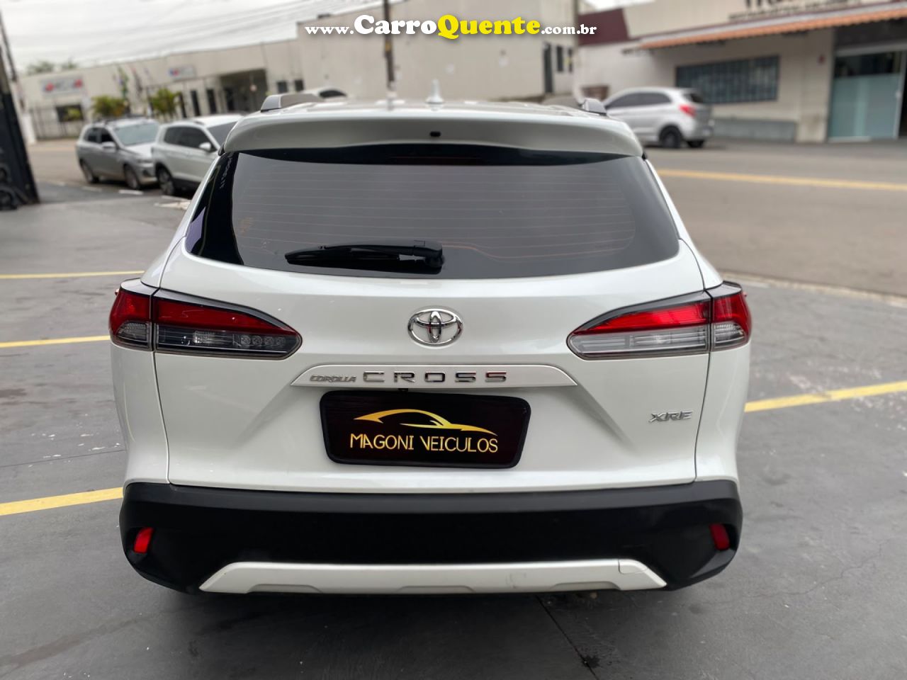 TOYOTA   COROLLA CROSS XRE 2.0 16V FLEX AUT.   BRANCO 2022 2.0 FLEX - Loja