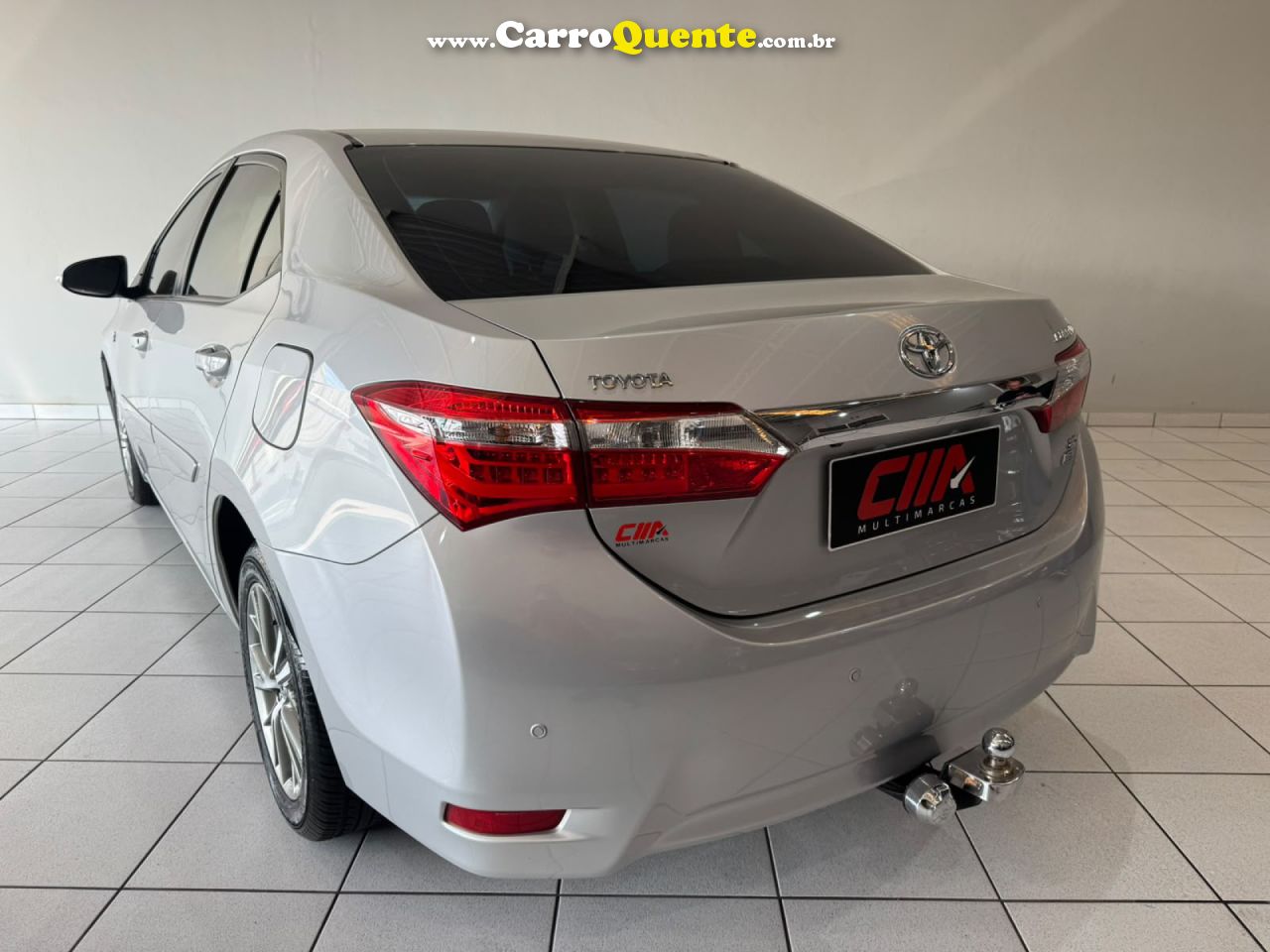 TOYOTA   COROLLA XEI 2.0 FLEX 16V AUT.   PRATA 2015 2.0 FLEX - Loja