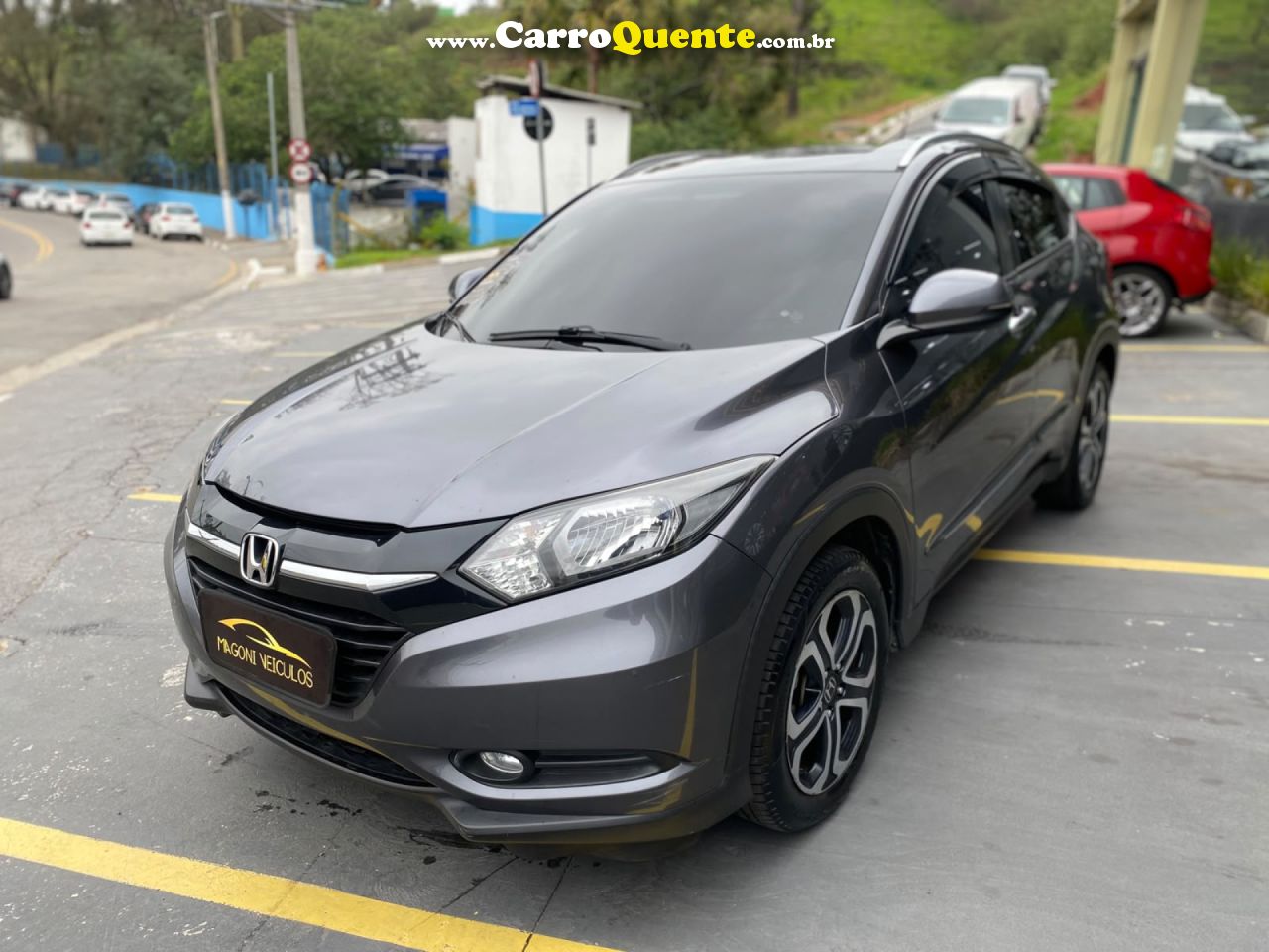 HONDA   HR-V EXL 1.8 FLEXONE 16V 5P AUT.   CINZA 2016 1.8 GASOLINA - Loja