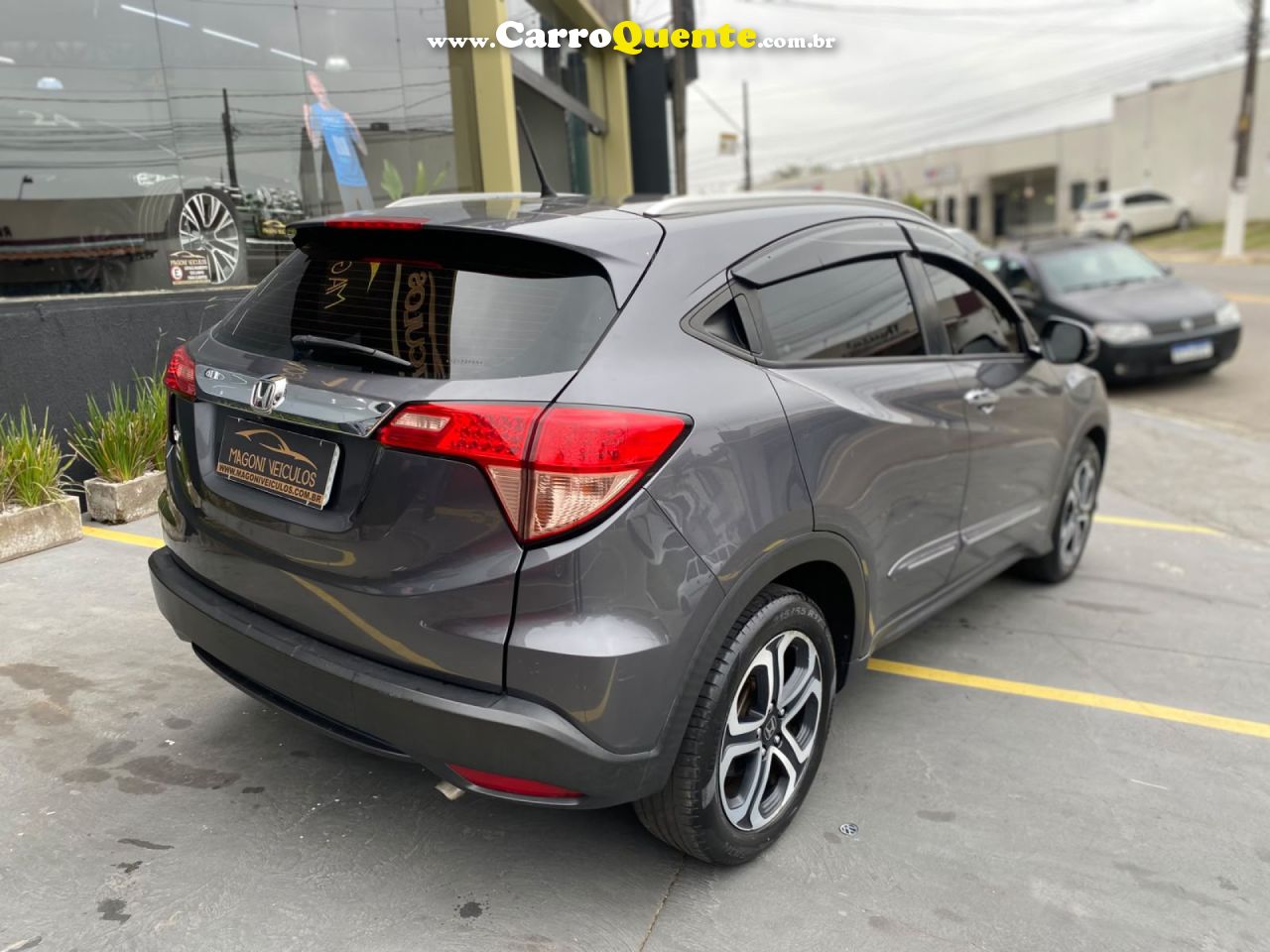 HONDA   HR-V EXL 1.8 FLEXONE 16V 5P AUT.   CINZA 2016 1.8 GASOLINA - Loja