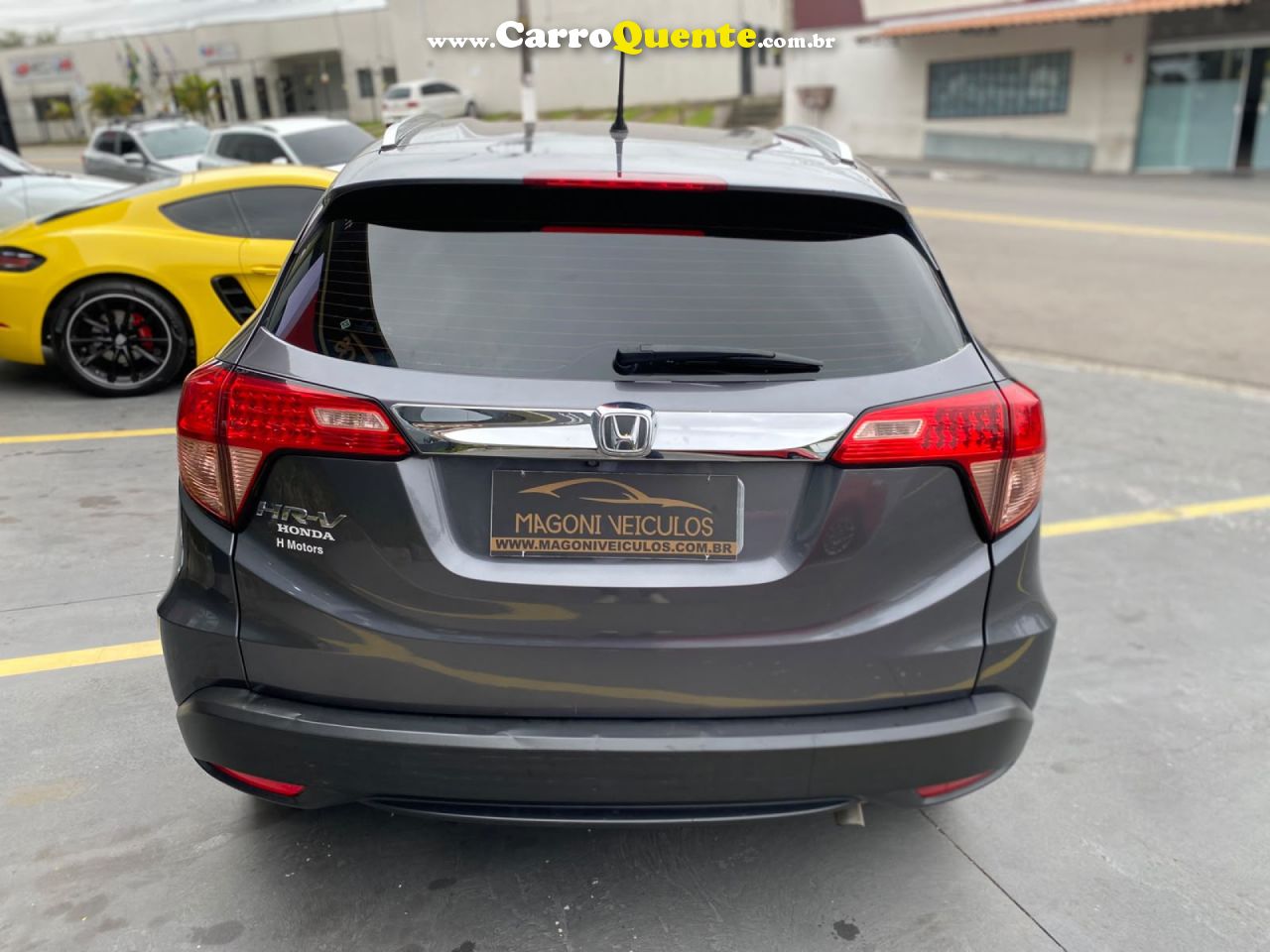 HONDA   HR-V EXL 1.8 FLEXONE 16V 5P AUT.   CINZA 2016 1.8 GASOLINA - Loja