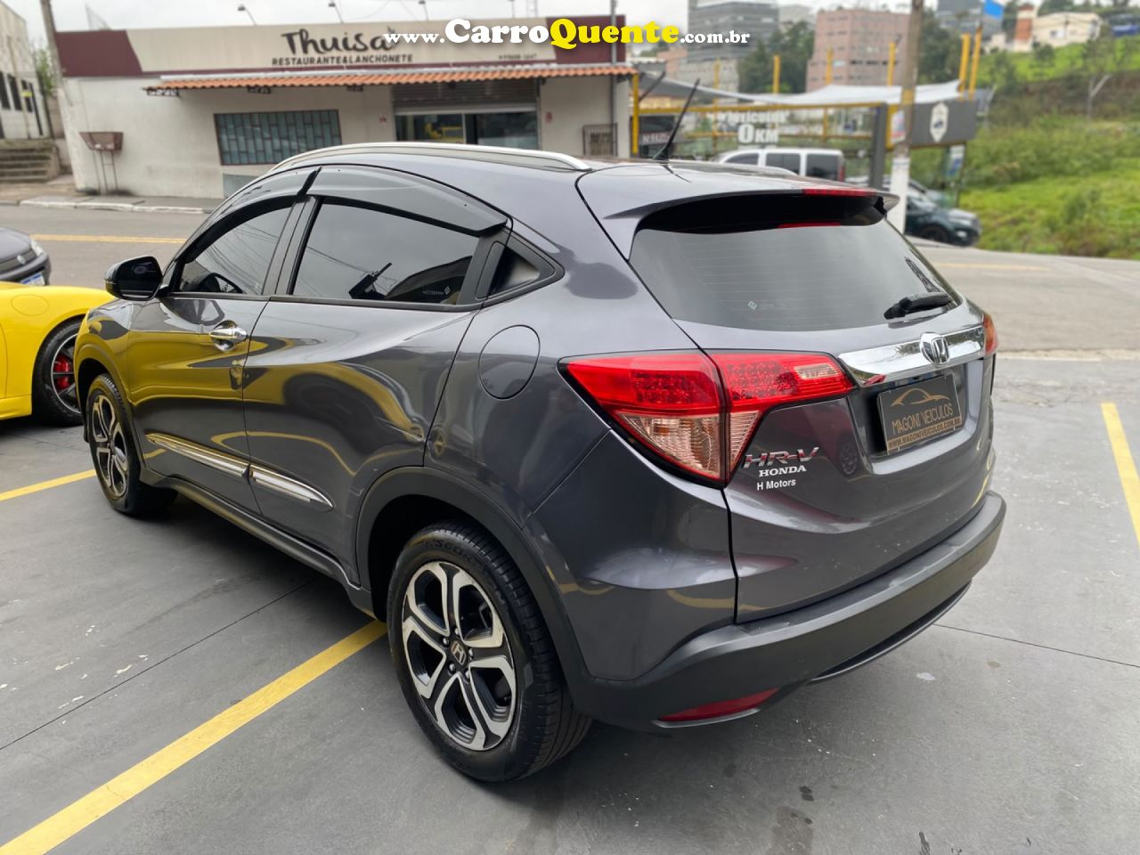 HONDA   HR-V EXL 1.8 FLEXONE 16V 5P AUT.   CINZA 2016 1.8 GASOLINA - Loja