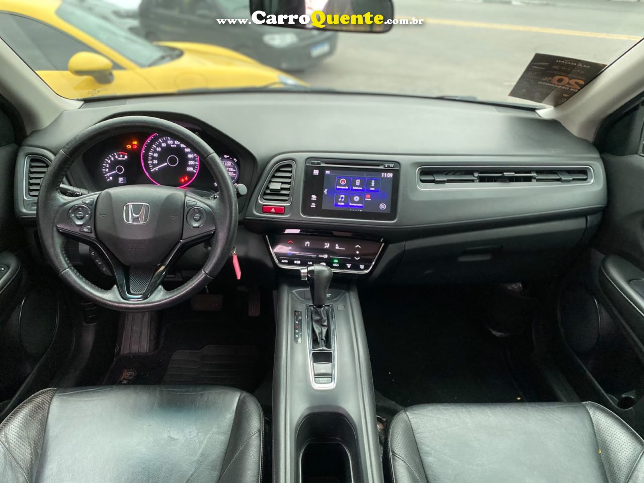 HONDA   HR-V EXL 1.8 FLEXONE 16V 5P AUT.   CINZA 2016 1.8 GASOLINA - Loja