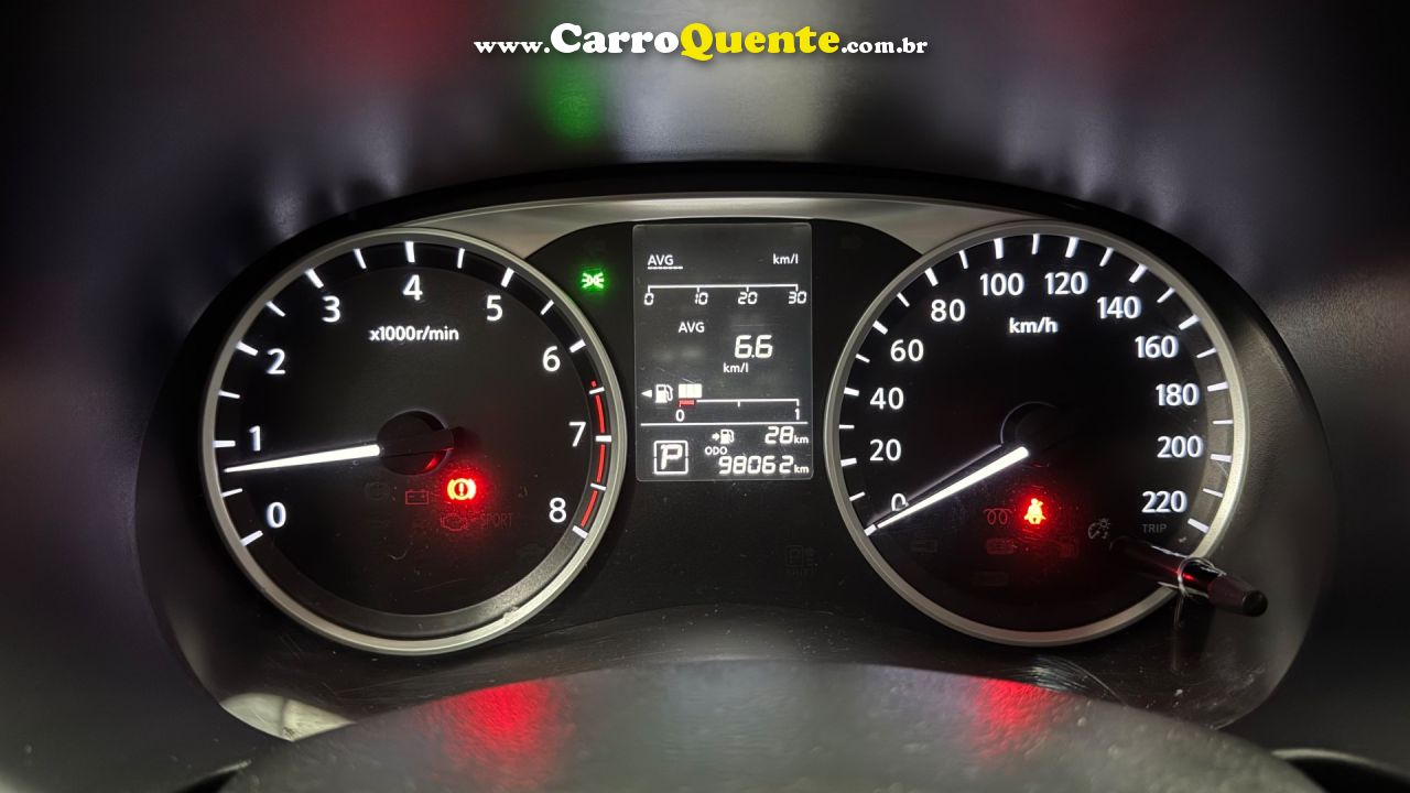 NISSAN   KICKS ACTIVE S 1.6 16V FLEX AUT.   BRANCO 2021 1.6 FLEX - Loja