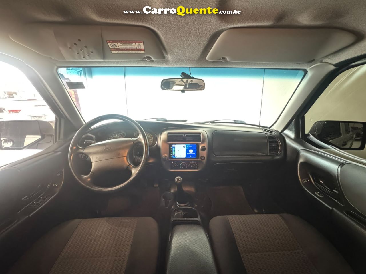 FORD   RANGER XLT 2.3 16V 150CV CD REPOWER.   PRATA 2012 2.3 GASOLINA - Loja