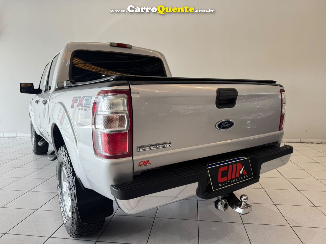 FORD   RANGER XLT 2.3 16V 150CV CD REPOWER.   PRATA 2012 2.3 GASOLINA - Loja