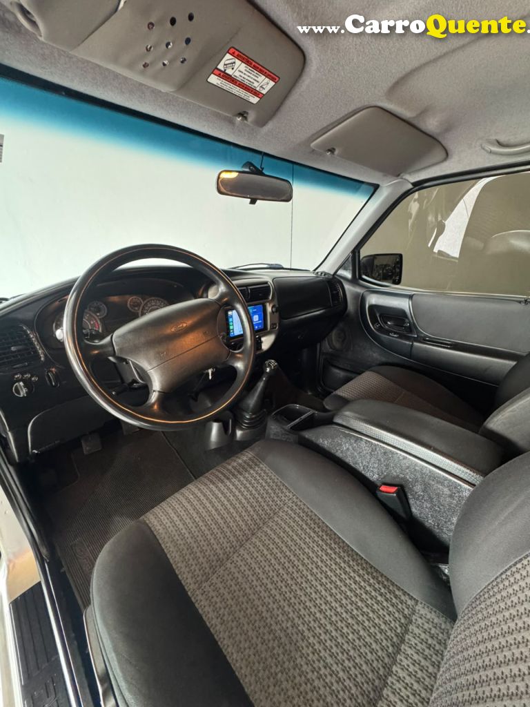 FORD   RANGER XLT 2.3 16V 150CV CD REPOWER.   PRATA 2012 2.3 GASOLINA - Loja