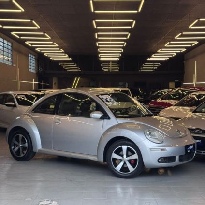 VOLKSWAGEN   NEW BEETLE 2.0 MI MEC.AUT.   PRATA 2009 2.0 GASOLINA